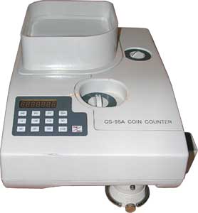 CWC 1195A - Electric Coin Counter / Sorter CWC 1195A - Electric Coin Counter / Sorter